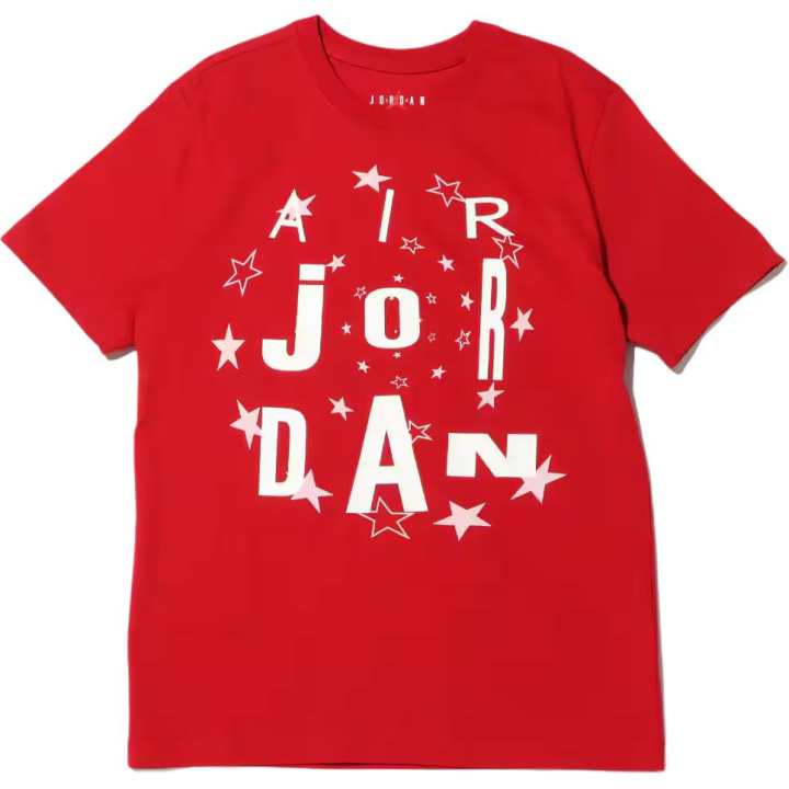 Jordan Jordan BRAND T Shirts Men's Red Crew Neck