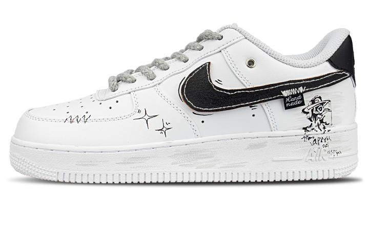 Nike Nike Air Force 1 Leather Coverage, Thermal Impact Resistance Low top Skateboard Shoes Unisex