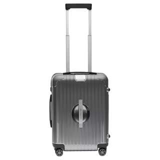 RIMOWA Porsche Collaboration Polycarbonate Suitcase Luggage 20 Inch Unisex Silver