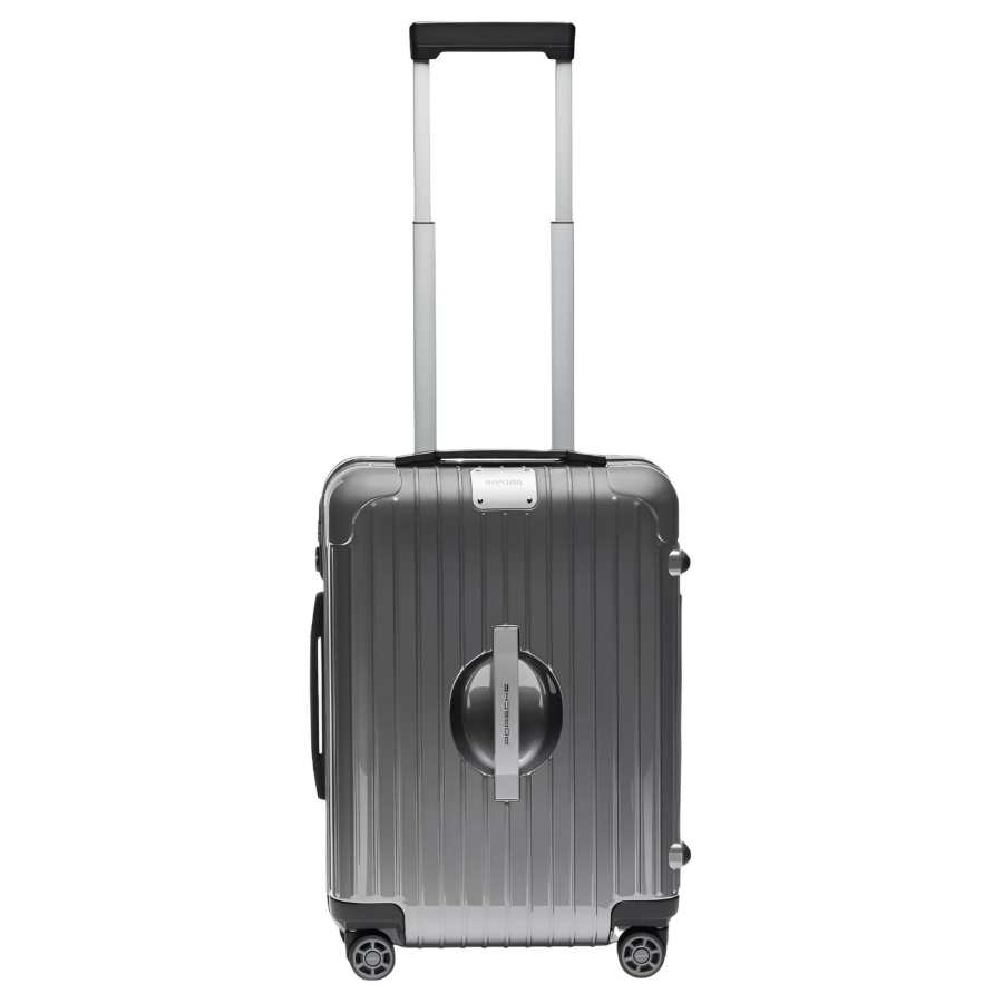 RIMOWA Porsche Collaboration Polycarbonate Suitcase Luggage 20 Inch Unisex Silver