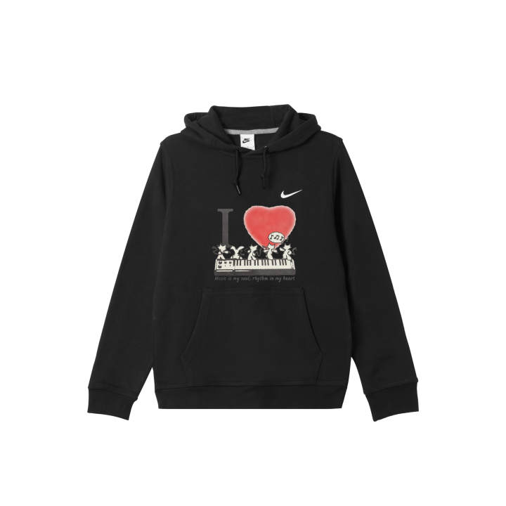 Nike Nike Club Sweatshirts Men's Black Hooded Moderate