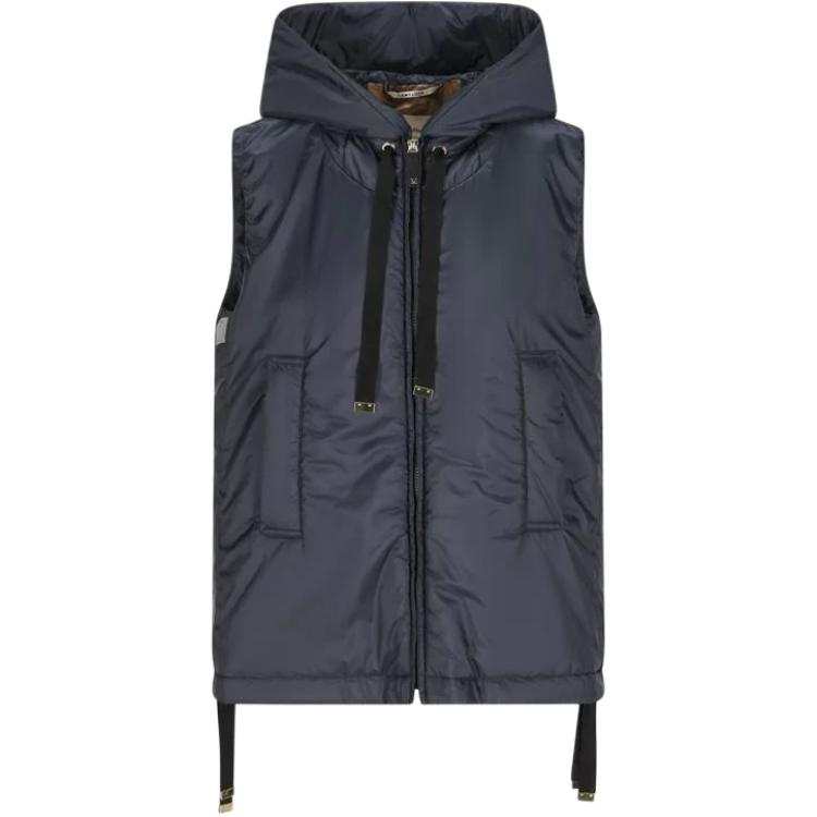 MaxMara MaxMara hooded sleeveless gilet