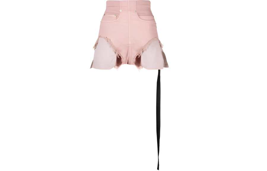 Rick Owens DRKSHDW Denim Shorts Women's Pink