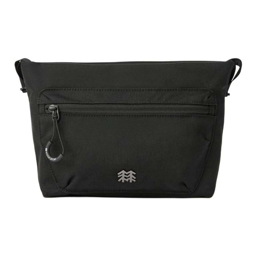 KOLON SPORT Camp Nylon Crossbody Bags Unisex Black