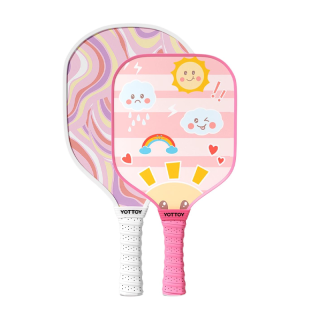 YOTTOY Pickleball Paddles Unisex Adults 395*195*10mm Kids' 340*188*10mm