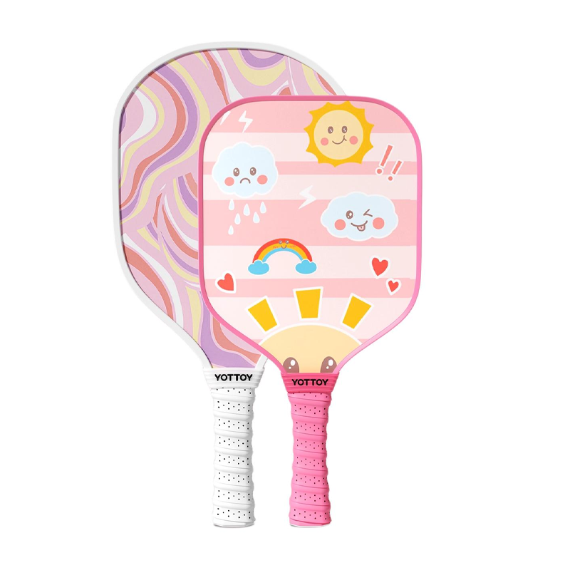 YOTTOY Pickleball Paddles Unisex Adults 395*195*10mm Kids' 340*188*10mm