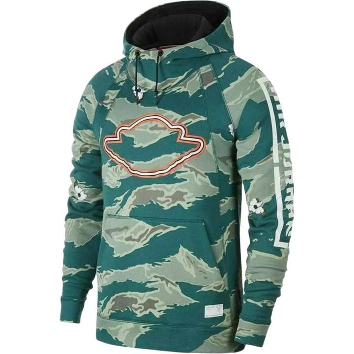 Jordan Jordan Sweatshirts Men's Green Hooded Moderate