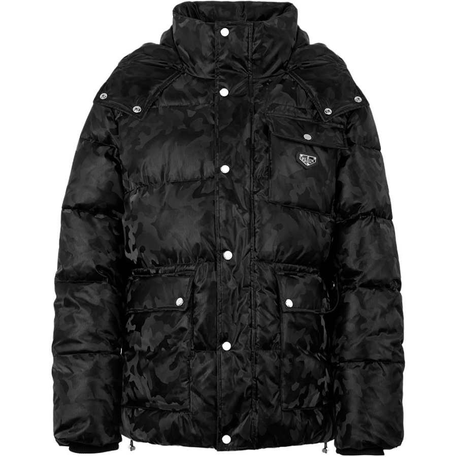 PHILIPP PLEIN Philipp Plein camouflage puffer jacket