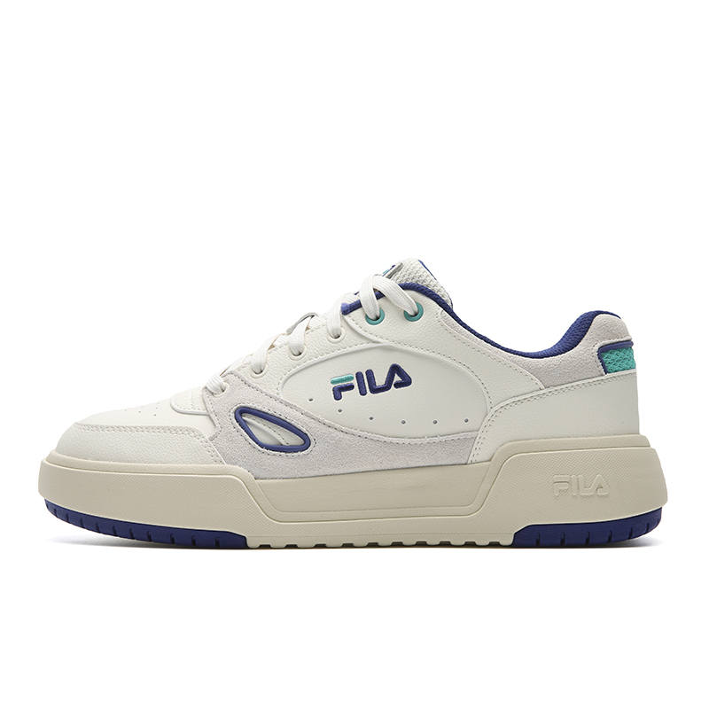FILA CAMPUS 1S Low top Skateboard Shoes Men's White Blue