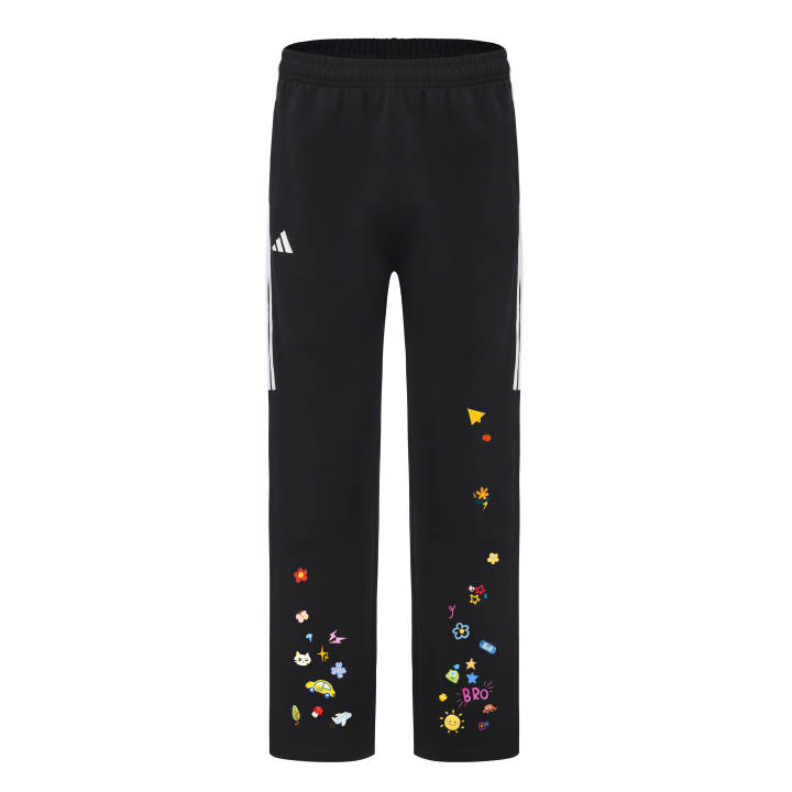 Adidas Adidas Casual Pants Unisex Black Moderate Straight Fit Pants