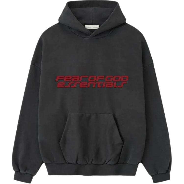Fear Of God Essentials Logo Printed Hoodie