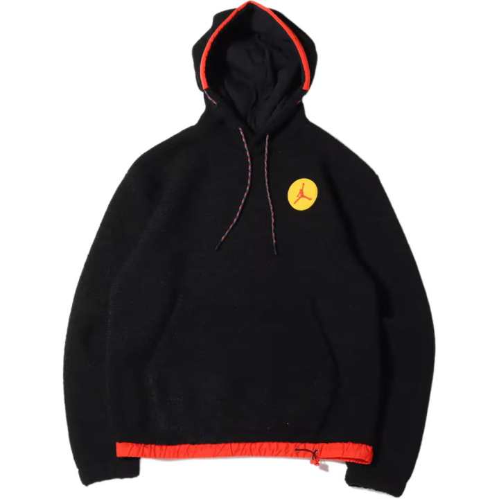 Jordan Jordan Sweatshirts Men's Black Hooded Thickened
