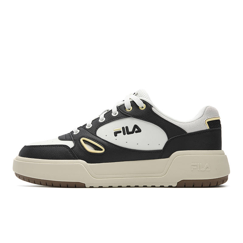 FILA CAMPUS 1S Low top Skateboard Shoes Men's White Black