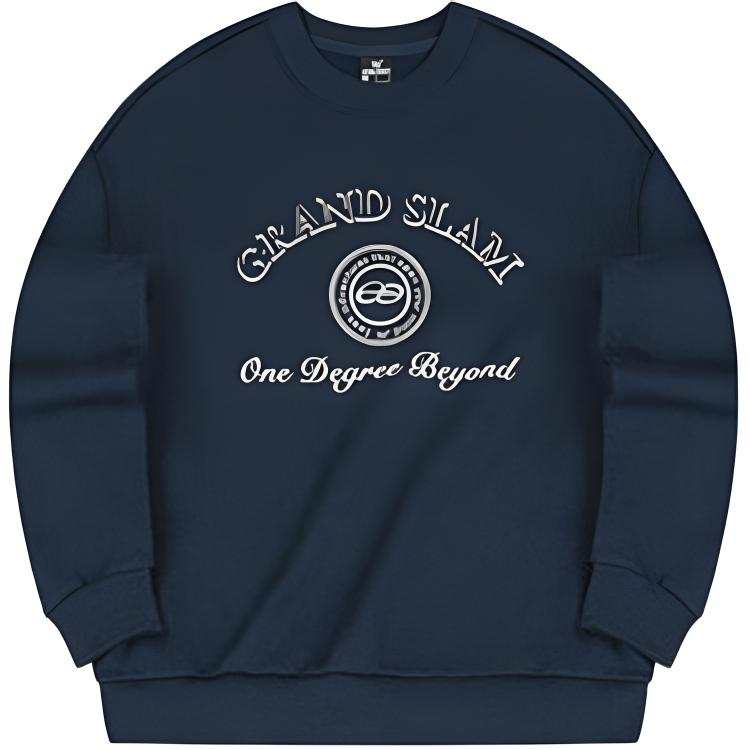 361° Sweatshirts Women's Deep Ink Blue Crew Neck Thickened Regular