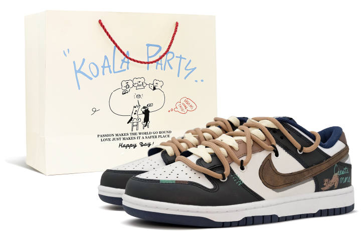 Nike Nike Dunk Skateboard Shoes Women's Black Umber