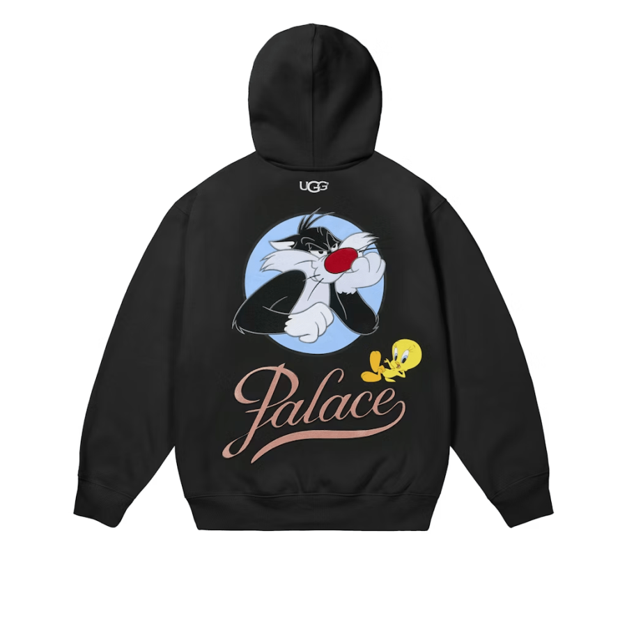 Palace x Ugg Looney Tunes hooded sweatshirt