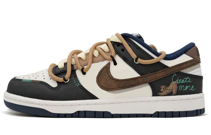Nike Nike Dunk Skateboard Shoes Women's Black Umber
