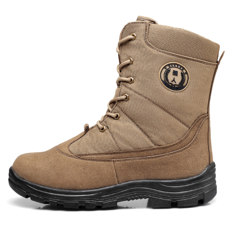QIANGREN 3515 Outdoor Boots Men's Brown