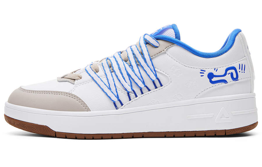 PEAK Low top Skateboard Shoes Men's Baymax Colorful Blue