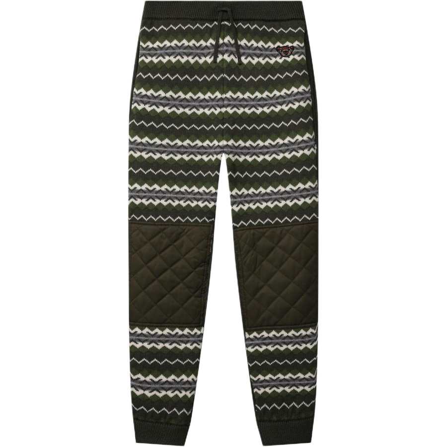 Burberry Kids' Burberry Knitted Sweatpants FW22 Khaki Green