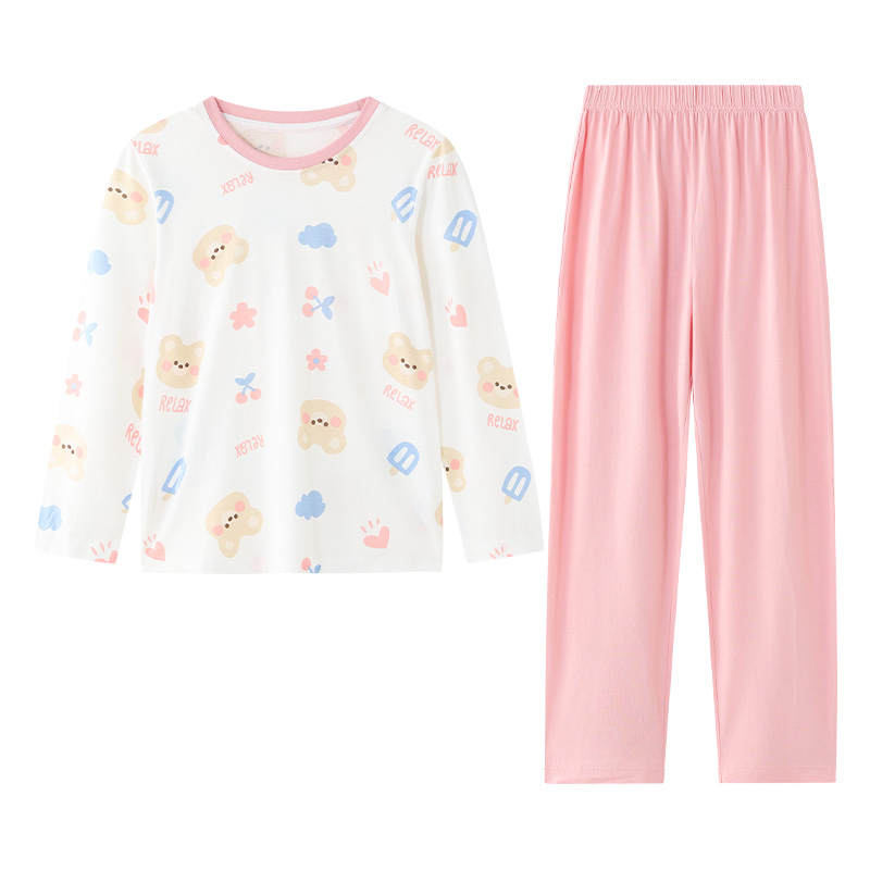 Hodo Kids Loungewear Sets Crew Neck Moderate