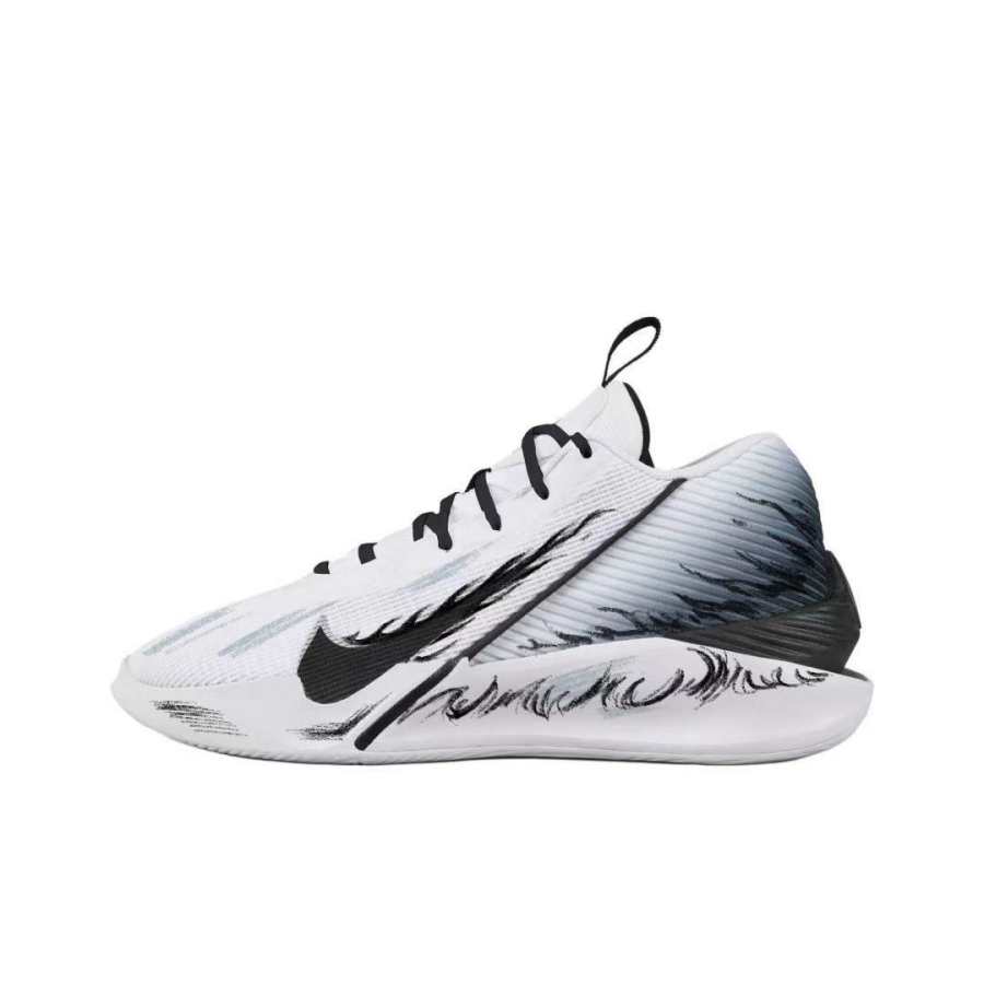 Nike Nike G.T. Jump Academy Ink Flame Frost Fabric Cushioning Abrasion Resistant Coverage Support High top Basketball Shoes
