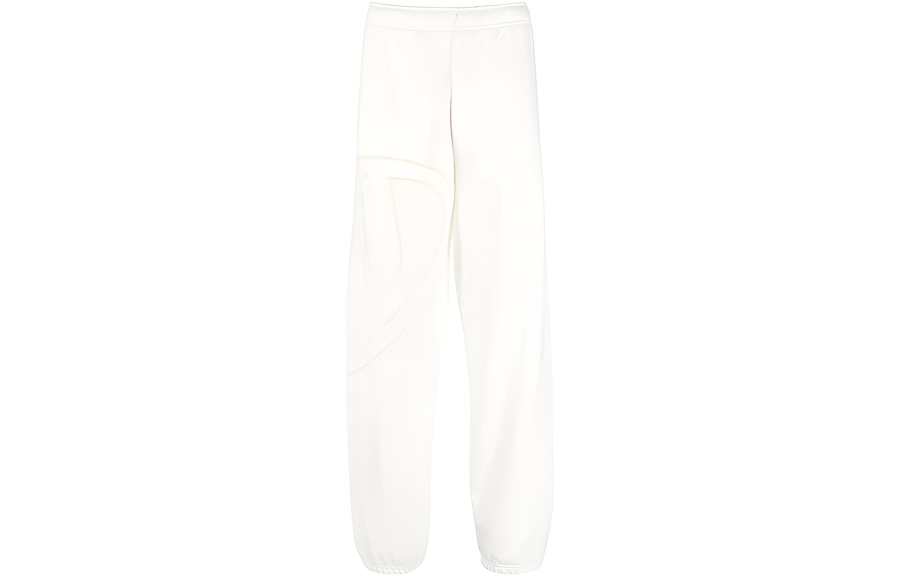 DIESEL DIESEL Knitted Sweatpants Men's Ecru