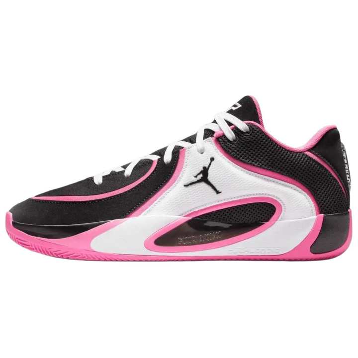 Jordan Jordan Tatum 4 Support Rebound Basketball Shoes Men's Black White Asian Version