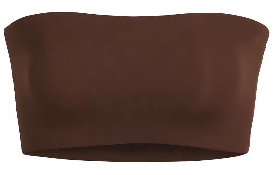 Skims FITS EVERYBODY BANDEAU Strapless Top Women's COCOA/Cocoa