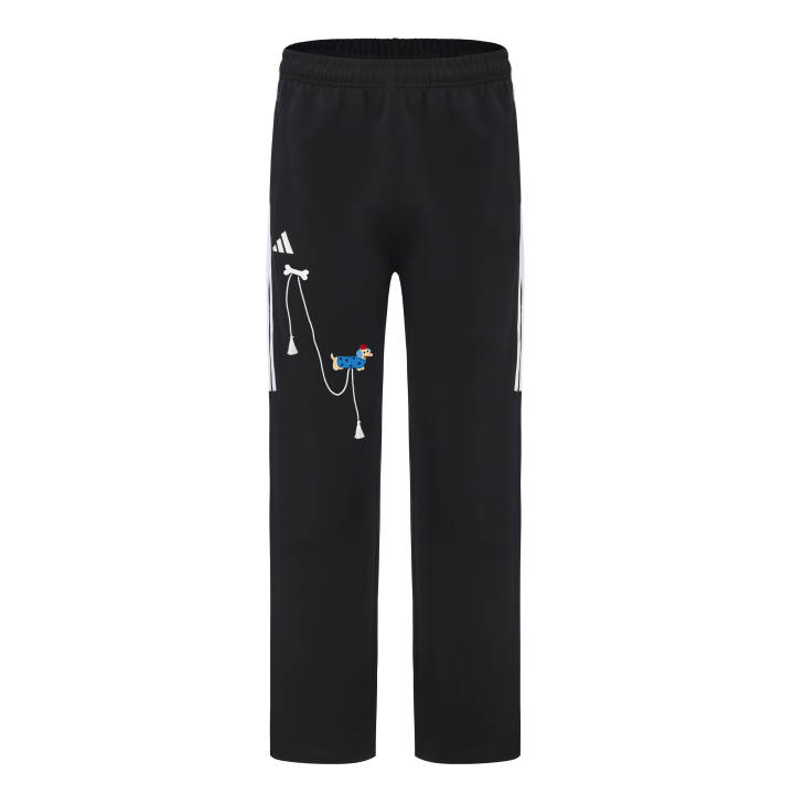 Adidas Adidas Casual Pants Unisex Black Moderate Straight Fit Pants
