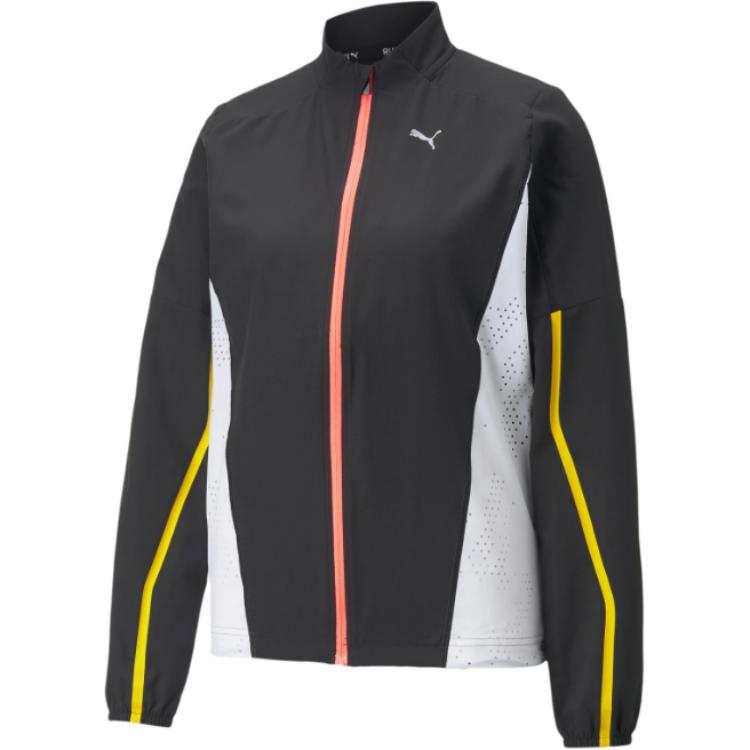 PUMA Jackets Women's Black Stand Collar Moderate Other