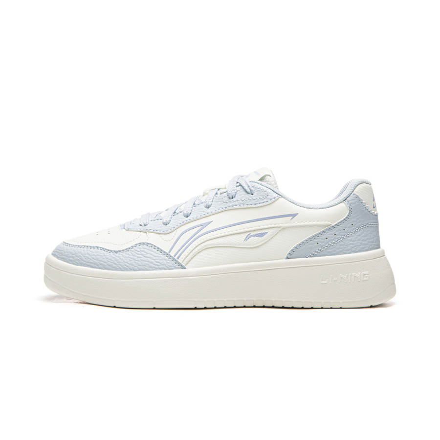 Li-Ning Li Ning Wheat Age Low top Skateboard Shoes Women's White Blue