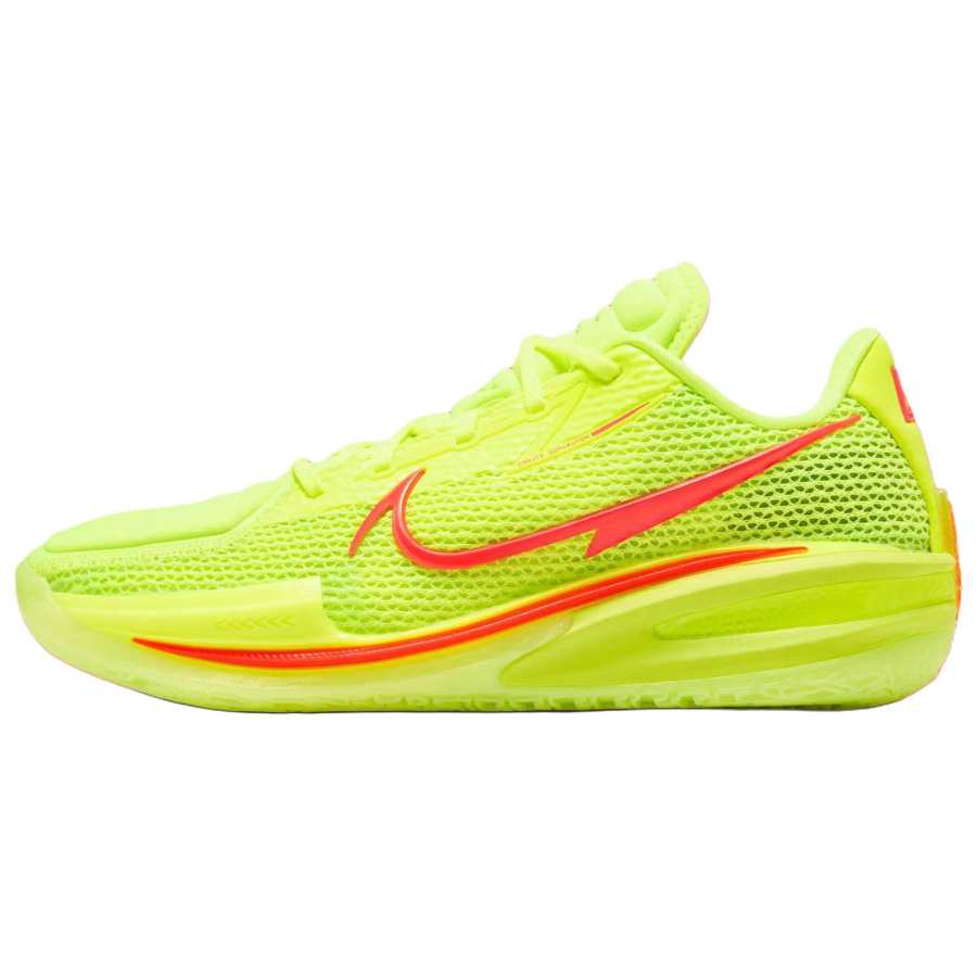 Nike Nike Air Zoom G.T. Cut 1 Breathable Basketball Shoes Unisex Yellow Red