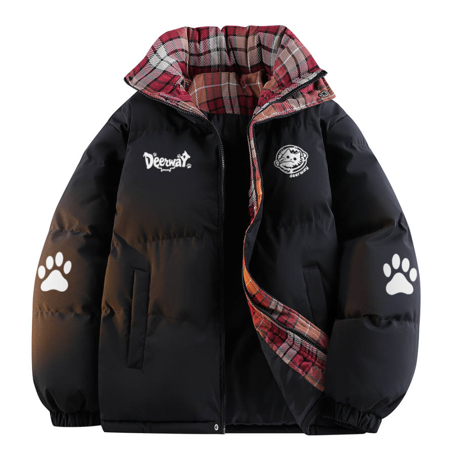 DEERWAY DEERWAY Puffer Jackets Unisex Stand Collar Thickened