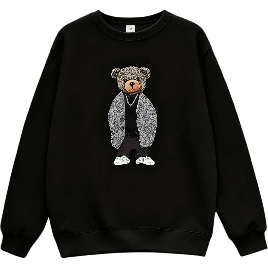 Sugarfunk Sugarfunk Sweatshirts Men's Crew Neck Thickened Regular