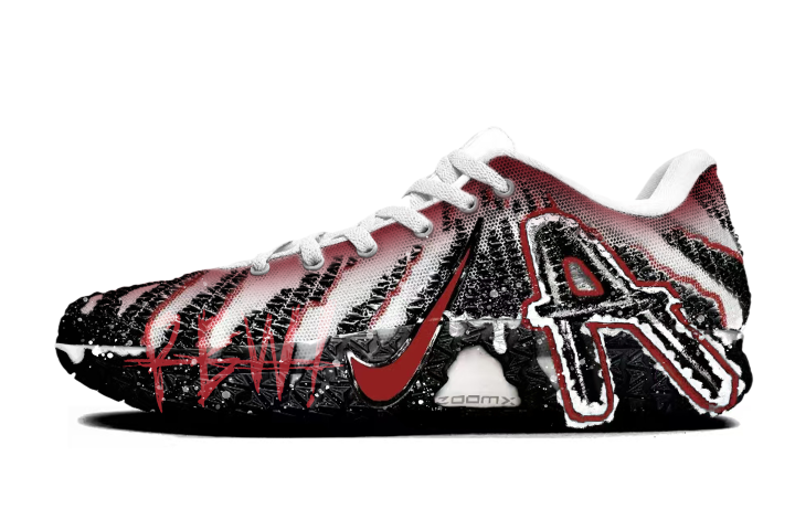 Nike Nike Ja Morant 3 Venom 2 Abrasion Resistant Low top Basketball Shoes Unisex Black Red White
