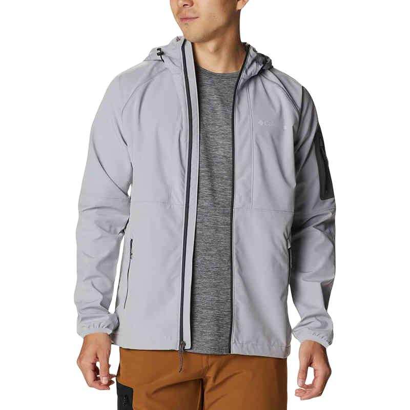 Columbia Columbia Fitted Moderate Jacket Spring Fall Men's Gray