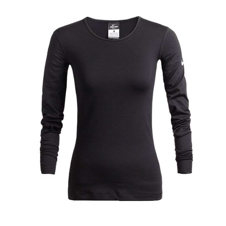 Nike Nike Dri Fit Knitwear Women's Black Crew Neck Moderate