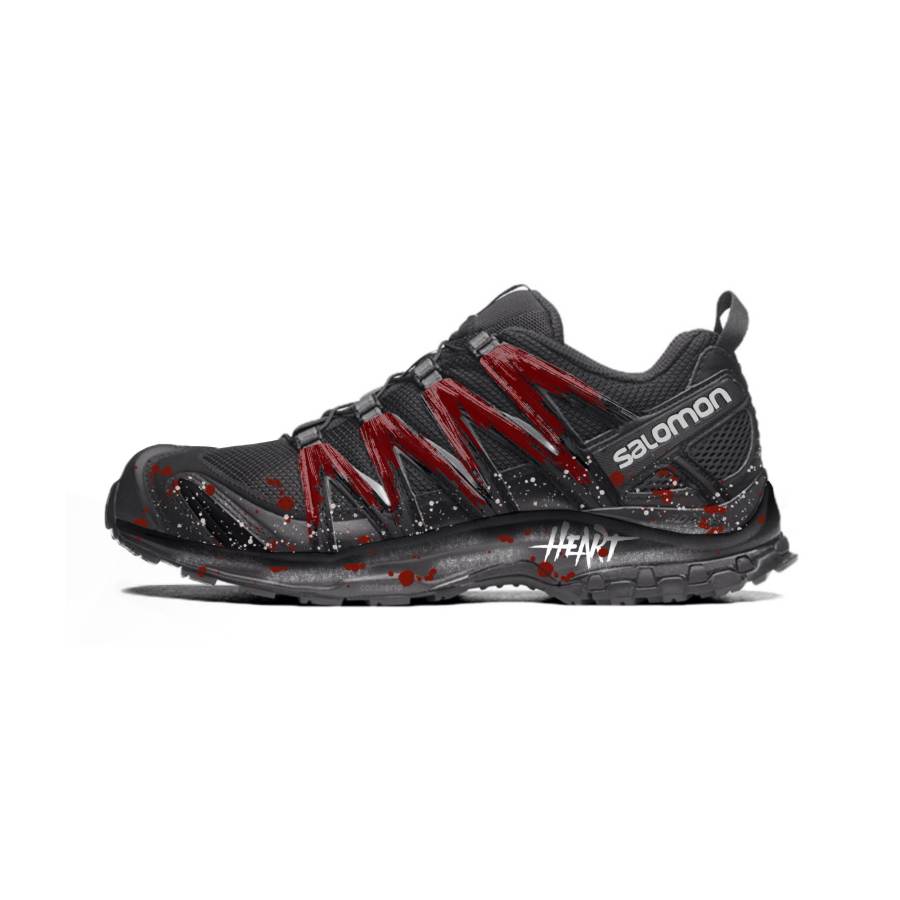 SALOMON XA PRO 3D LA YAUTE Cushioning Breathable Low top Casual Trail Running Shoes Unisex Black