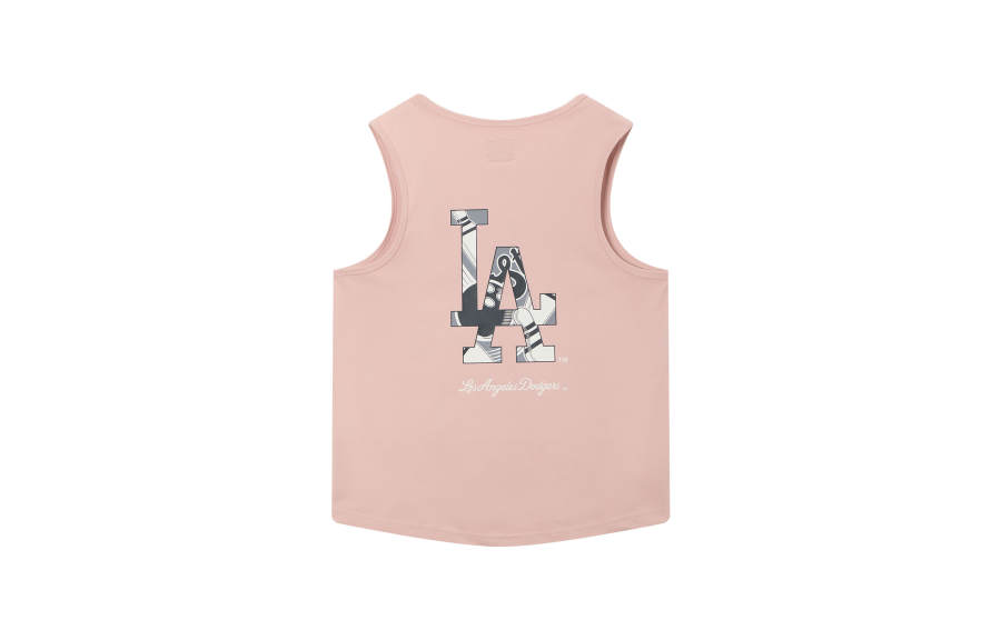 New Era Tank Tops Unisex Pink Crew Neck Moderate Other
