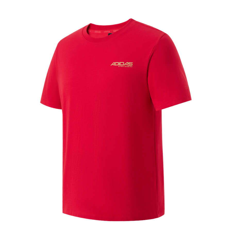 Adidas Adidas T Shirts Men's Red Crew Neck