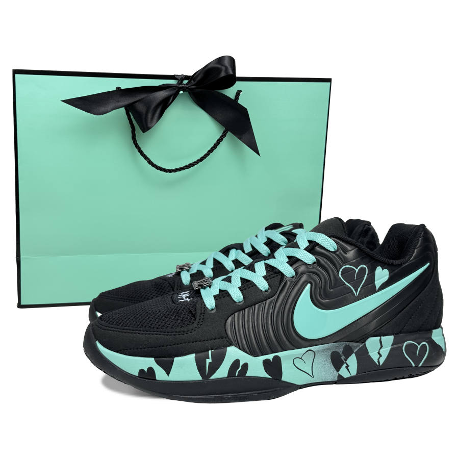 Nike Nike Ja Morant 2 Abrasion Resistant Abrasion Resistant Low top Basketball Shoes Men's Black Green