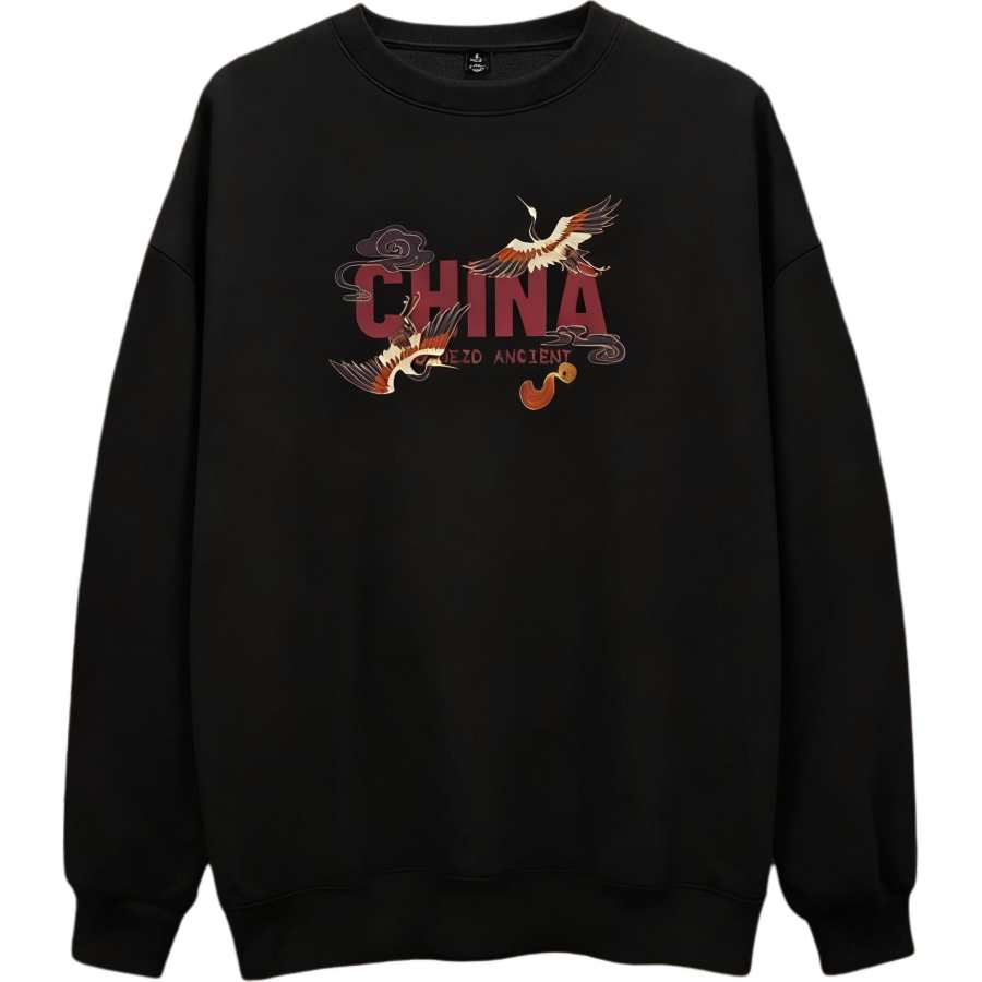 Sugarfunk Sugarfunk Sweatshirts Men's Crew Neck Moderate Regular