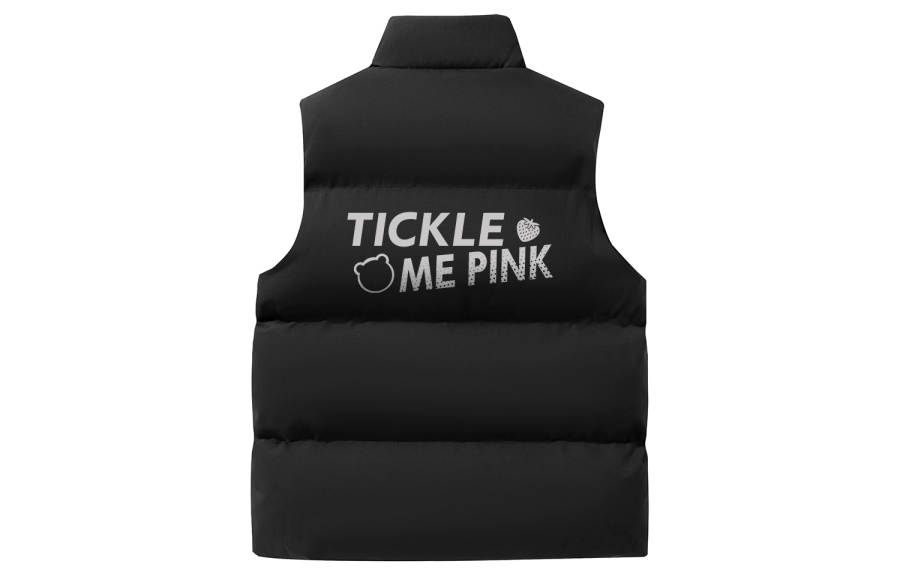 Disney Disney Vests Unisex Stand Collar Thickened