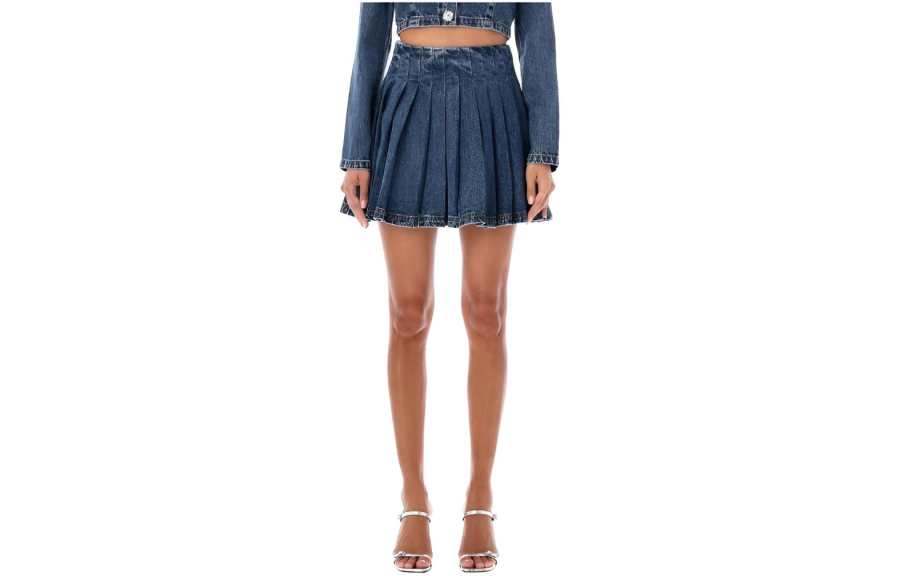 Self-portrait Self portrait Denim Short Skirts Women's