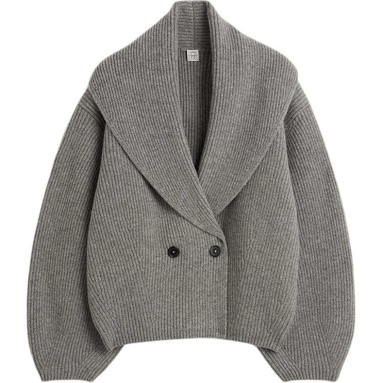 Toteme shawl collar button cardigan