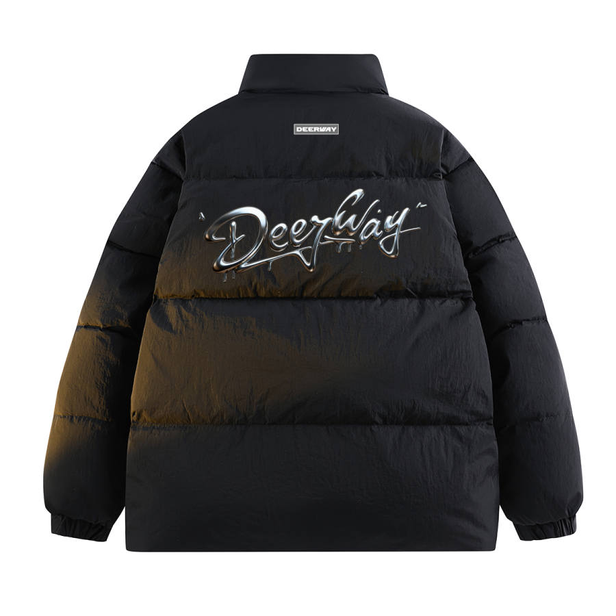 DEERWAY DEERWAY Down Jackets Unisex Stand Collar Thickened Puffer Jacket