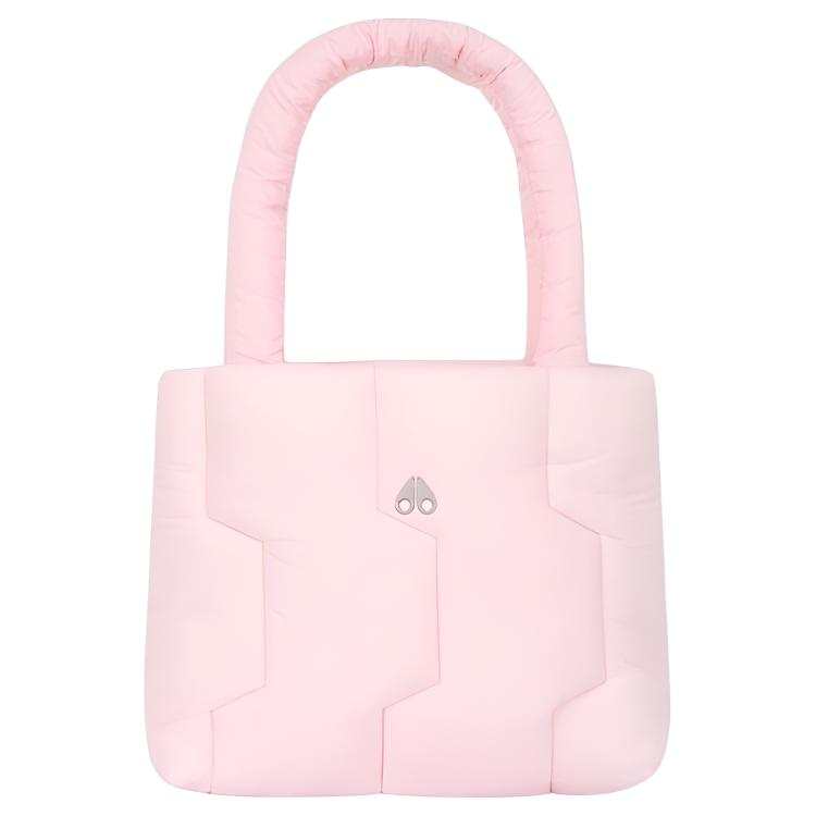 Moose Knuckles Nylon Tote Bag, Shopping Bag, Handbag, Shoulder Bag Women's Light Pink