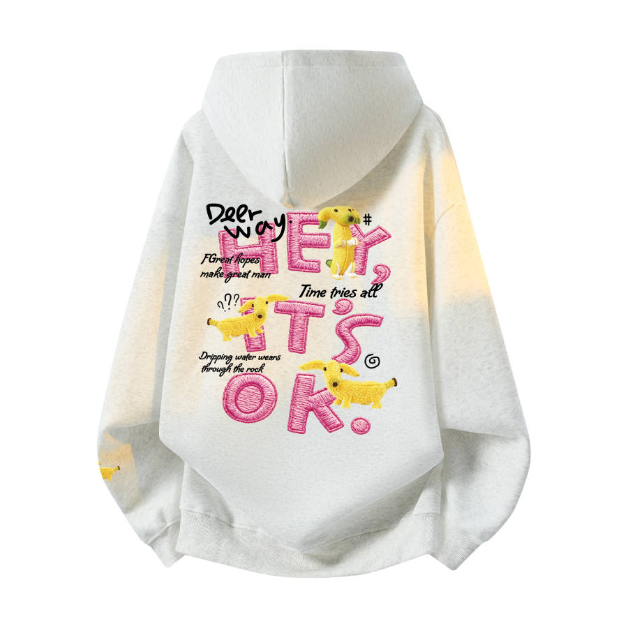 DEERWAY Sweatshirts Unisex Hooded Moderate Heavyweight