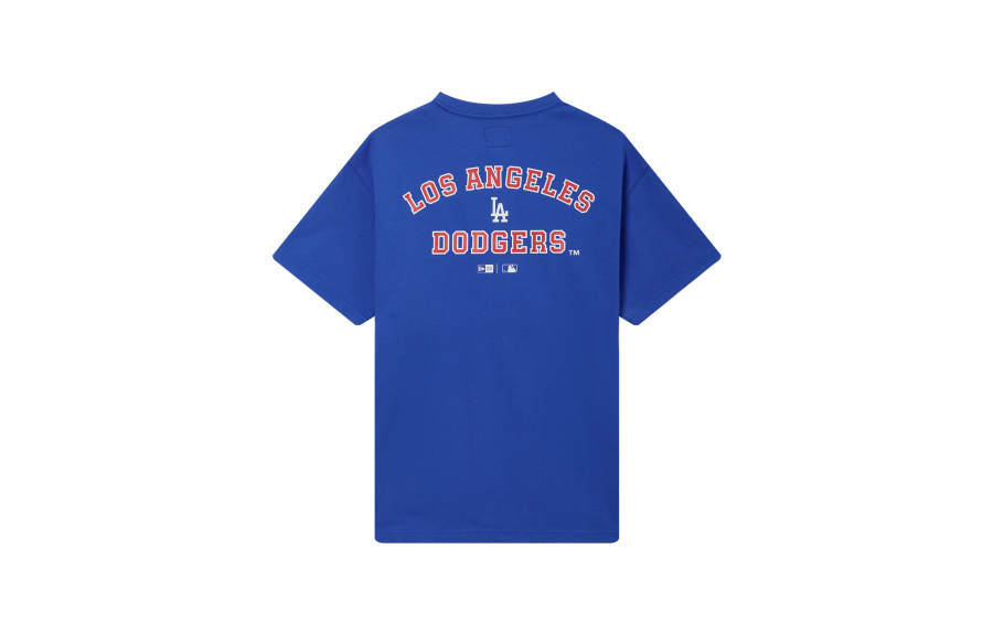 New Era T Shirts Unisex Blue Crew Neck